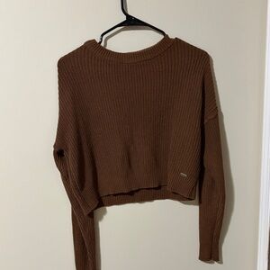 Brown Knit Sweater